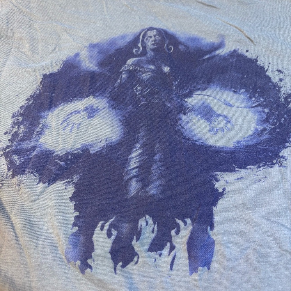 Men's Gray Magic The Gathering Graphic Tee - Picture 7 of 7